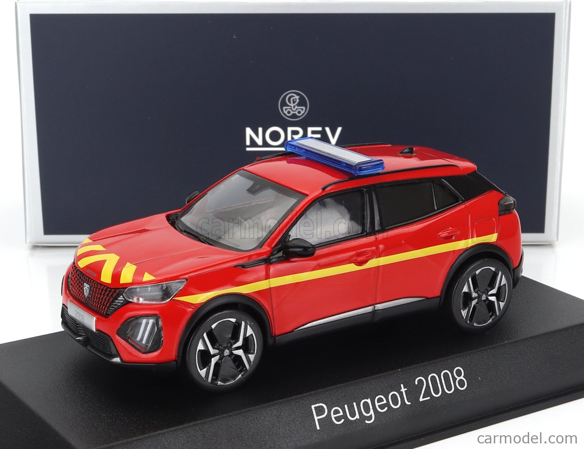 Norev 1/43 - Peugeot 307 Des Pompiers (Médecin) - Modèle