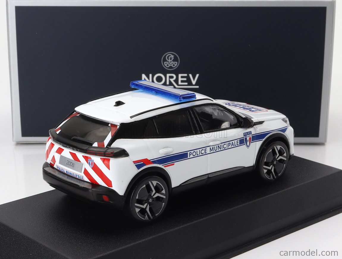 Miniature NOREV 1/18 Peugeot 207 Navteq Salon Paris 2008 - Édition Limitée 0433/1100