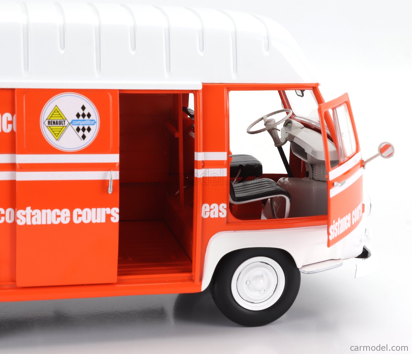 NOREV 185123 - Renault Estafette 1968 Orange Assistance Course 1/18