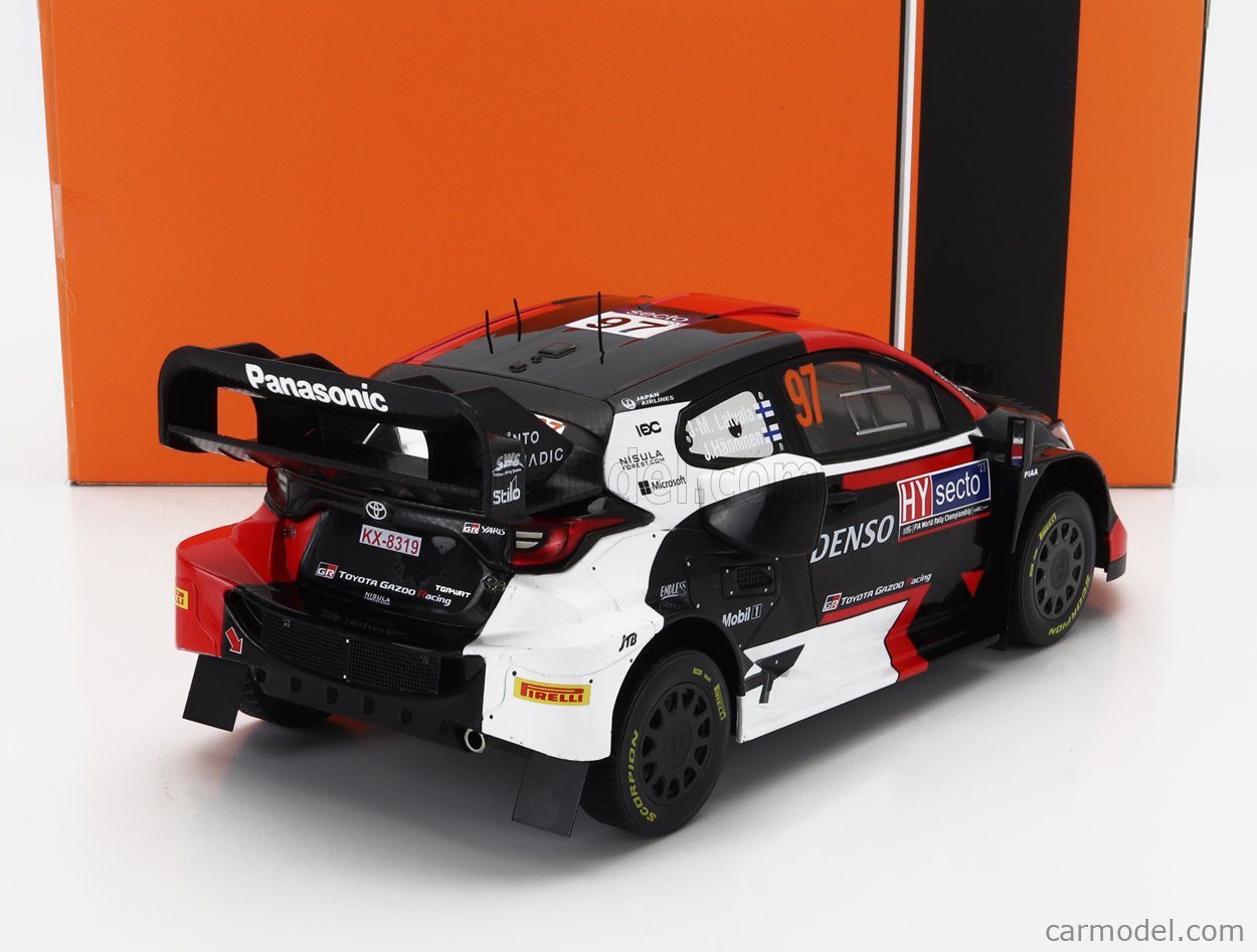 SCALEXTRIC - Auto da corsa originale - Auto Slot Scala 1:32 (Hyundai i-20 WRC - Loeb Türkiye
