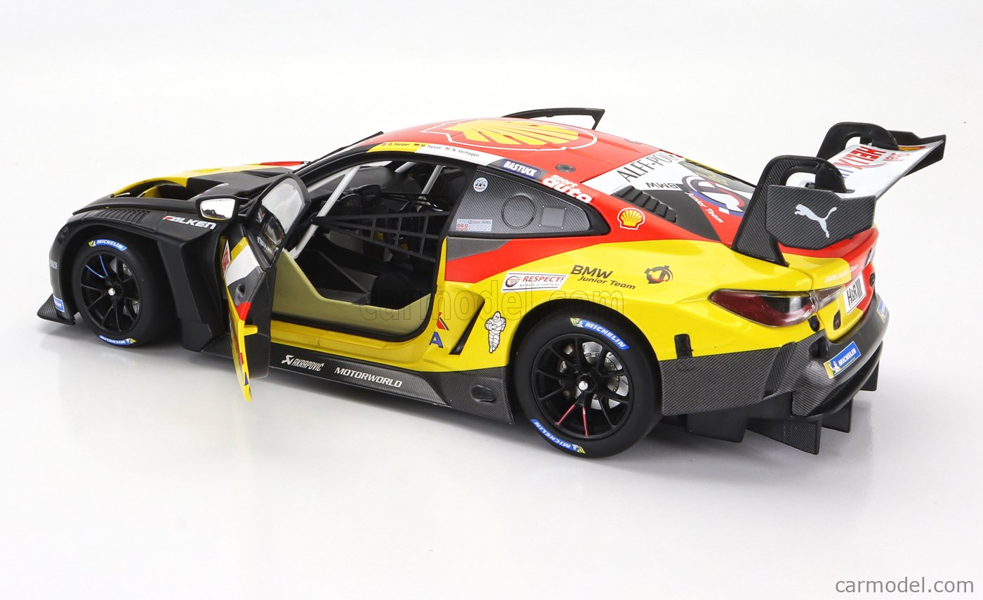 Shell Bmw Nls MINICHAMPS 113232044 Масштаб 1/18 | BMW 4-SERIES M4 GT3 TEAM BMW JUNIOR ...