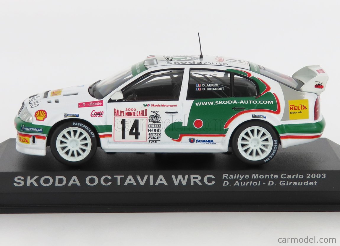 EDICOLA RCOL012 Scale 1/43 | SKODA OCTAVIA WRC EVO3 N 14 9th RALLY ...