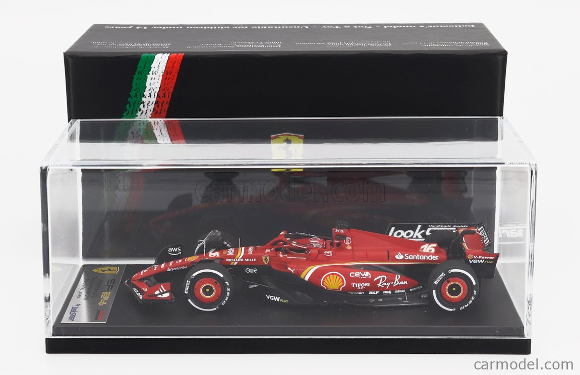 ルックスマート 1/43 フェラーリ SF-24 2024 F1 マイアミGP 3位