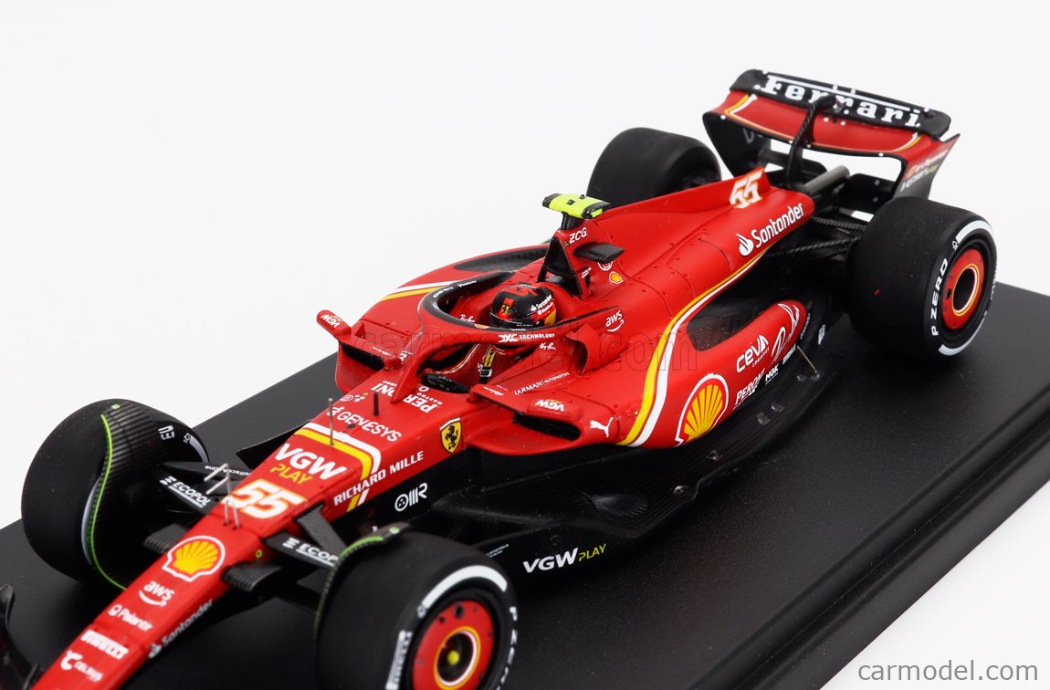 LOOKSMART 1/43 - FERRARI SF-24 - 3RD BAHRAIN GP 2024 (C