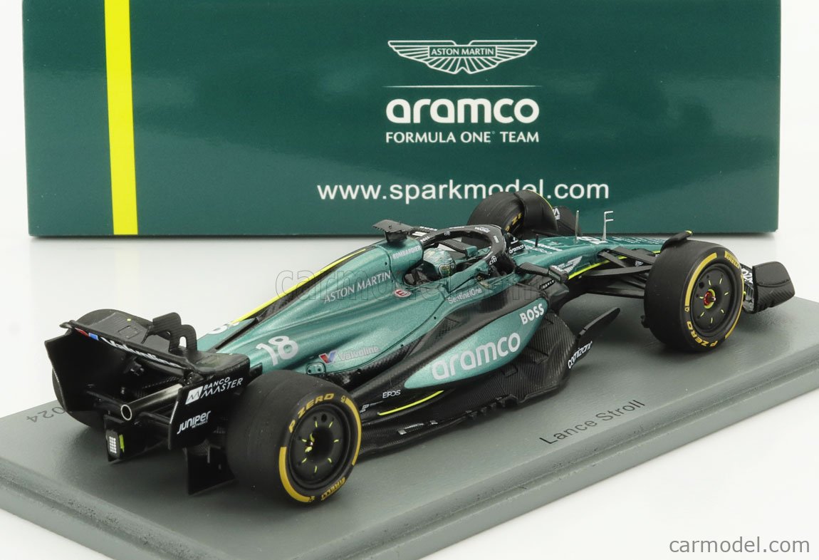 Spark Aston Martin AMR24 #18 Lance Promenade Saudi Arabian Gp 2024 1/43 S9530 | Achetez sur