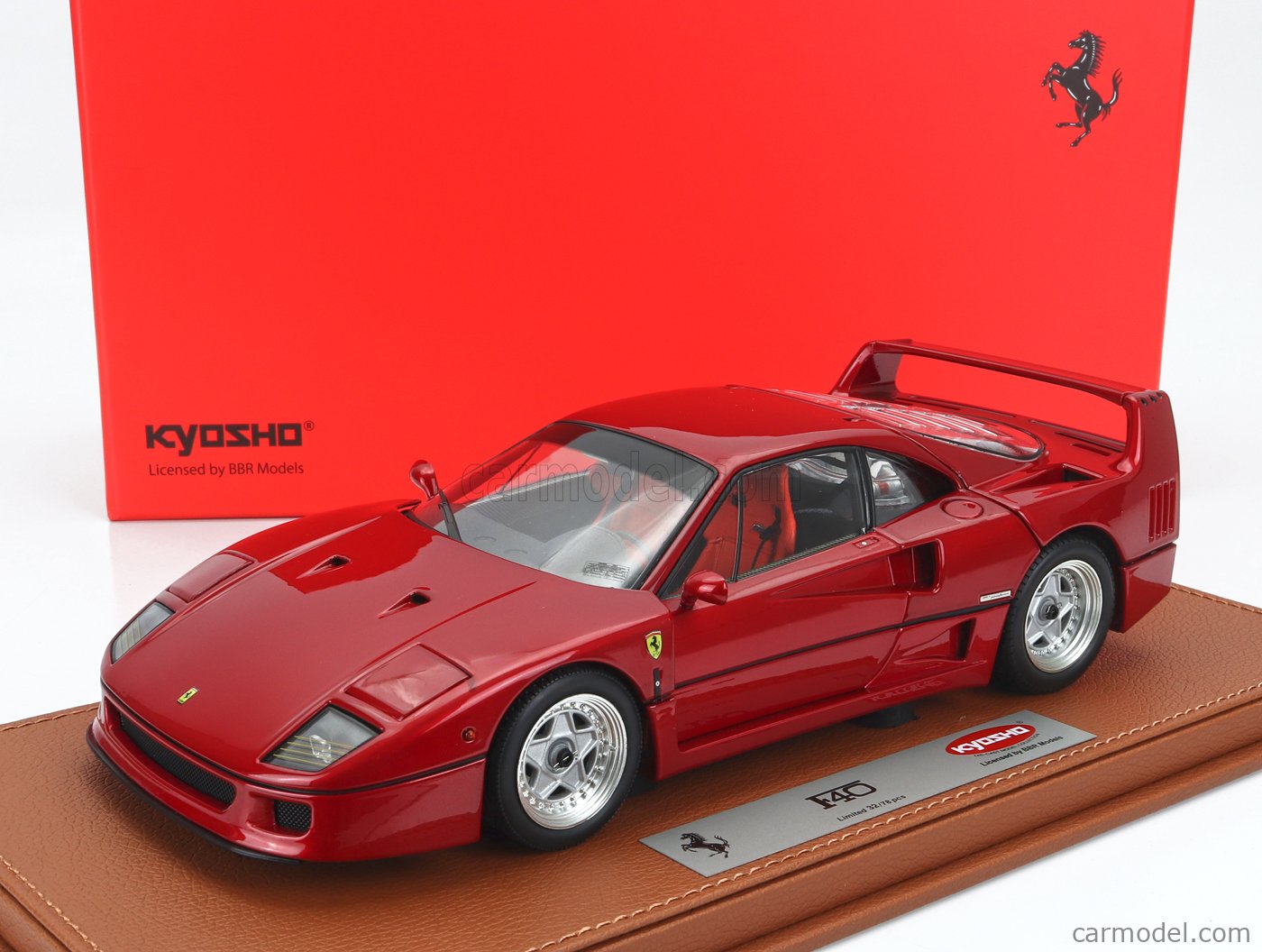 BBR-MODELS BBRKS005-VET Escala 1/18 | FERRARI F40 1987 - CON VETRINA ...