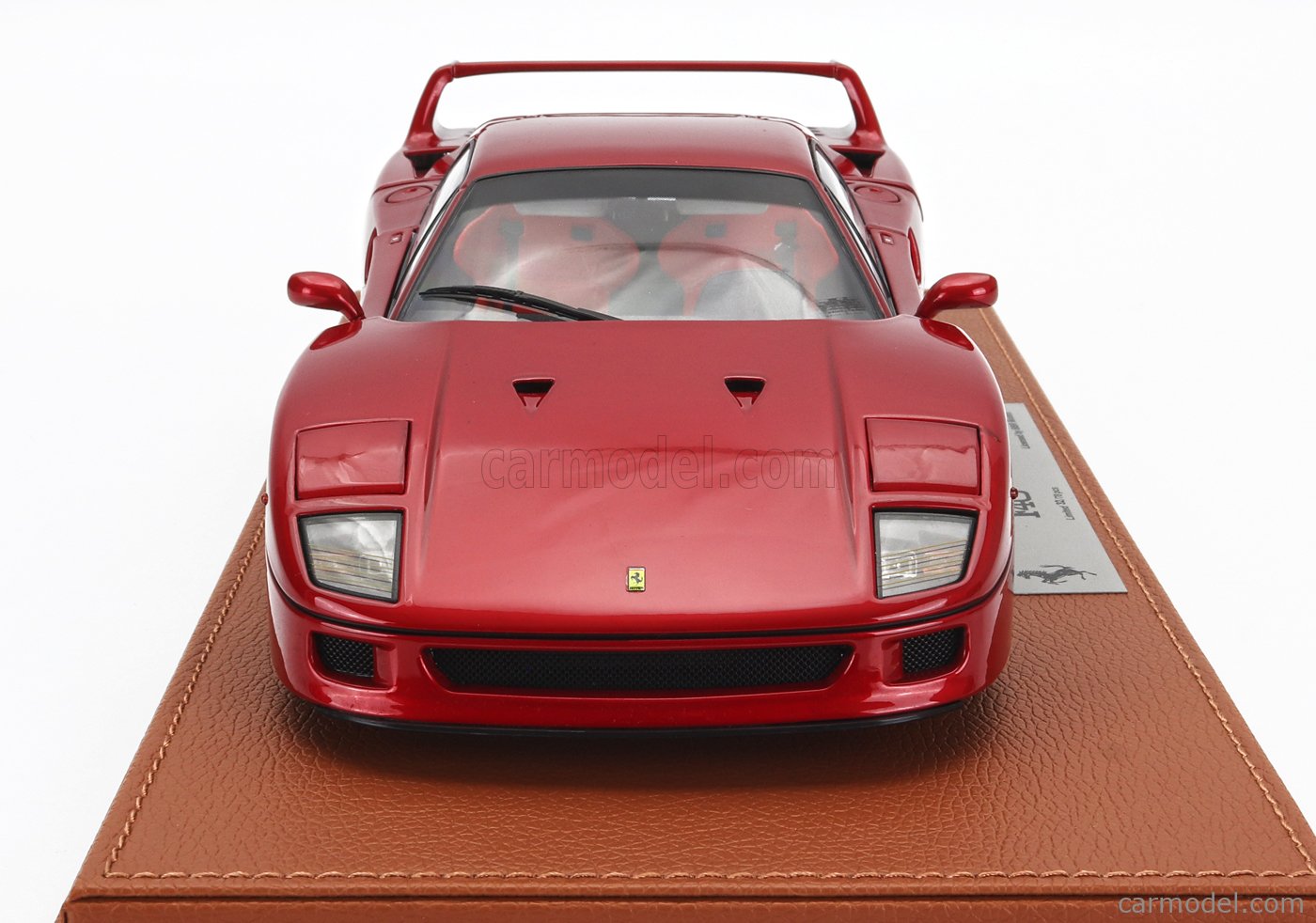 Bbr Models Bbrks Vet Scale Ferrari F Con Vetrina With Showcase Red Met