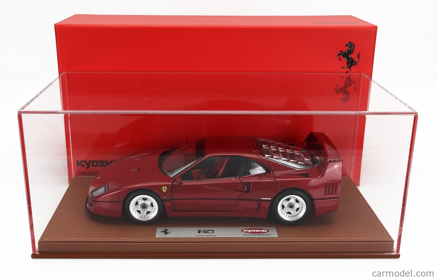 BBR-MODELS BBRKS005-VET Scale 1/18 | FERRARI F40 1987 - CON VETRINA ...