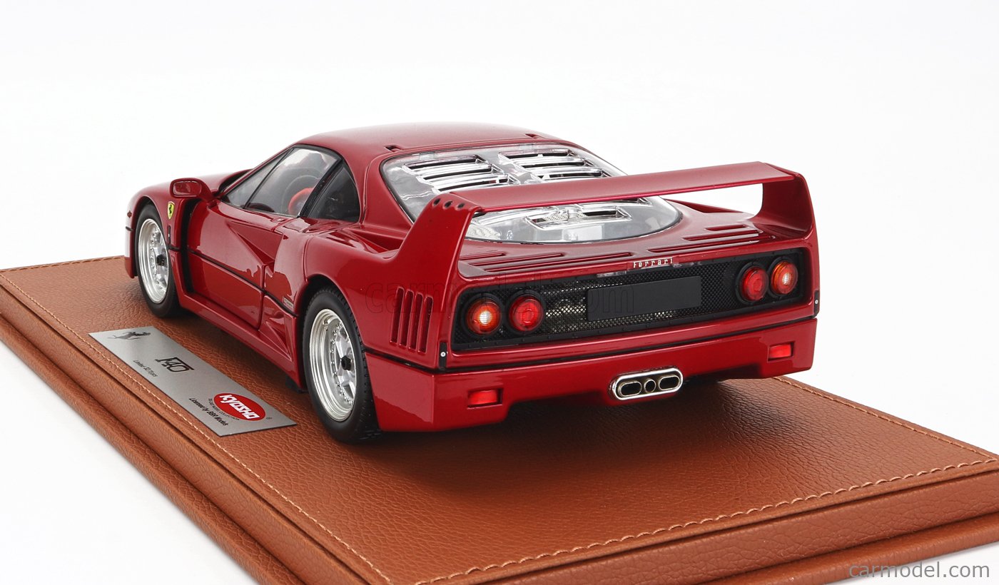 BBR-MODELS BBRKS005-VET Scale 1/18 | FERRARI F40 1987 - CON VETRINA ...