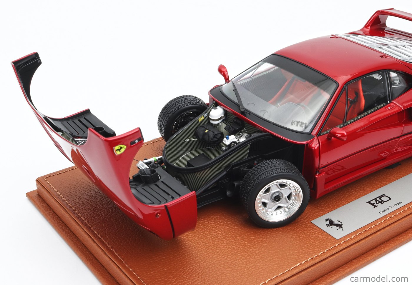 BBR-MODELS BBRKS005-VET Scale 1/18 | FERRARI F40 1987 - CON VETRINA ...