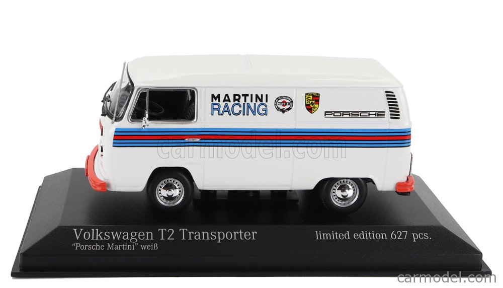 MINICHAMPS 943053065 Scale 1/43 | VOLKSWAGEN T2 DELIVERY VAN PORSCHE ...