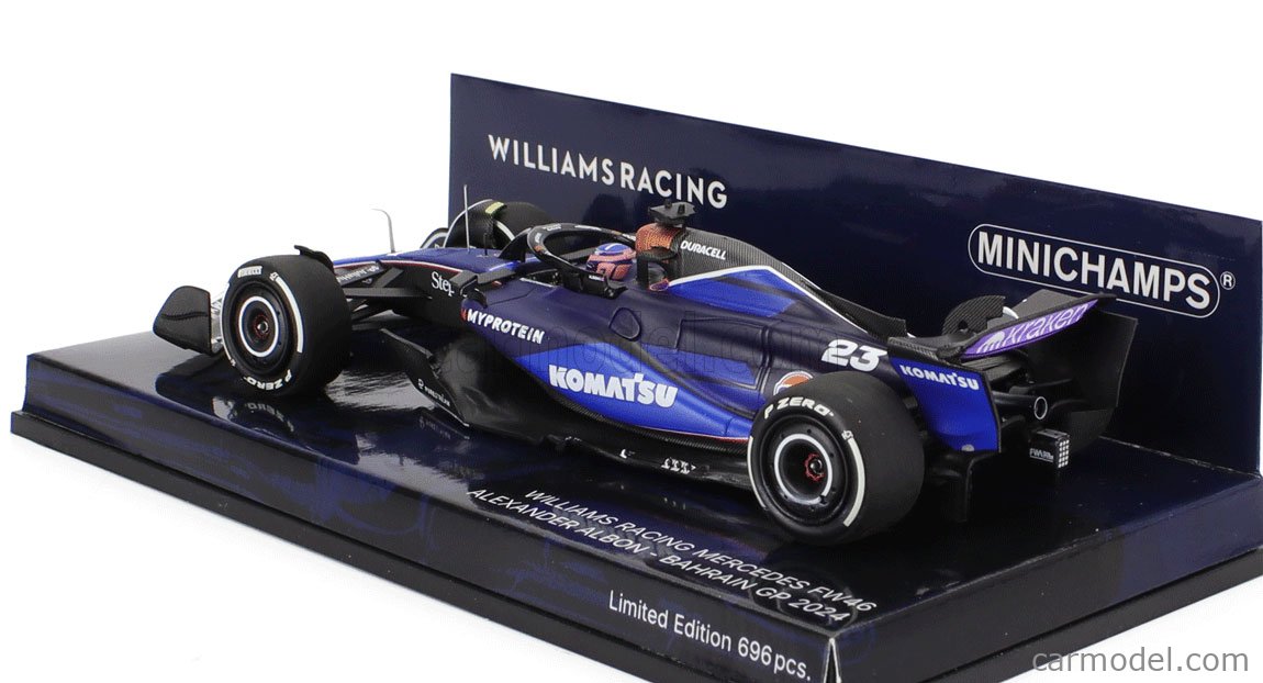 MINICHAMPS 417240123 Scale 1/43 | WILLIAMS F1 FW46 TEAM WILLIAMS