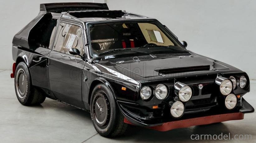 AUTOCULT ATC90356 1 43 LANCIA DELTA S4 night version Gr.B BASE RALLY 1986 BLACK