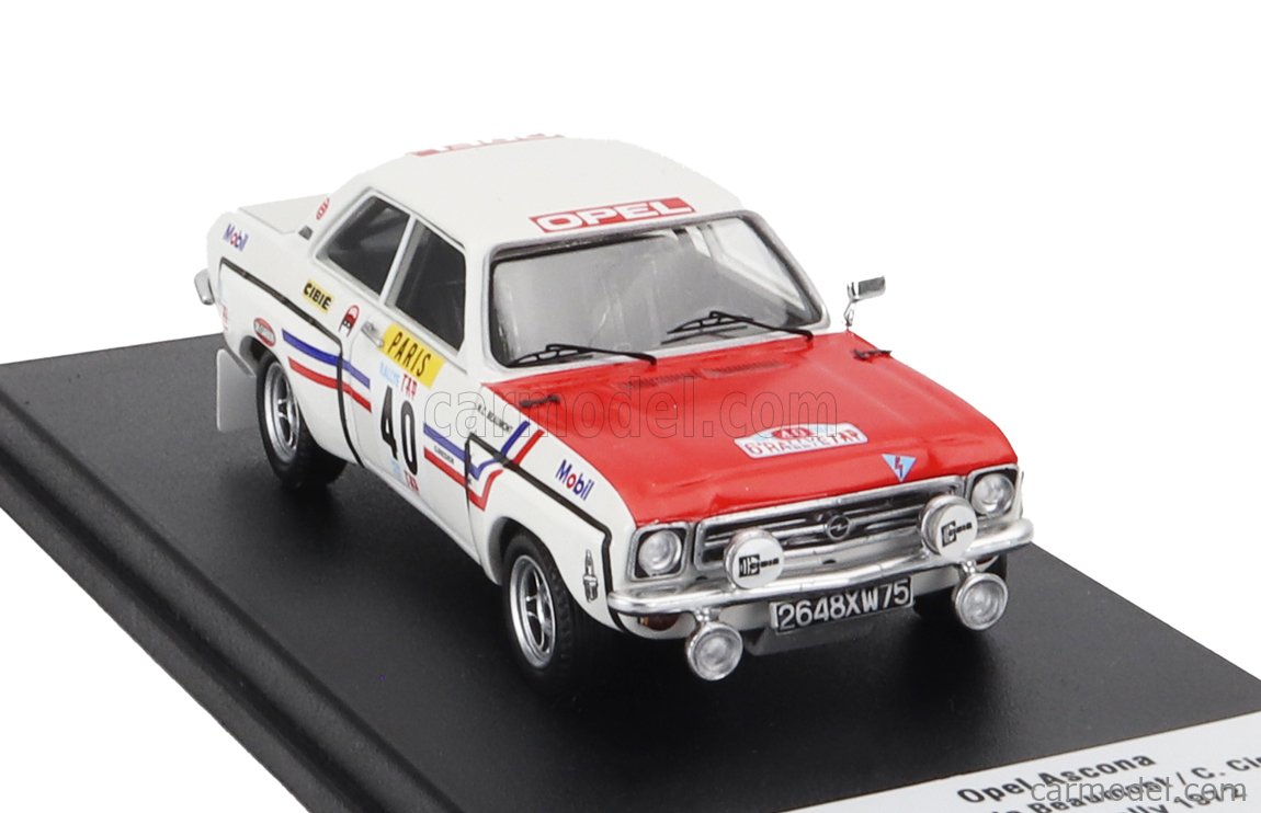 TROFEU TRFDSN157 Scale 1/43 | OPEL ASCONA (night version) N 40 RALLY ...