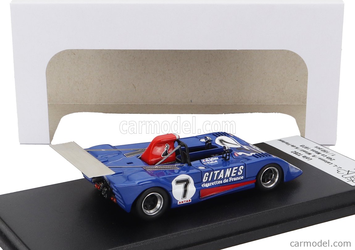 Trofeu DSN156 Lola T292 Test 24h Le Mans 1973 No.7 Larrousse / Bayard 1