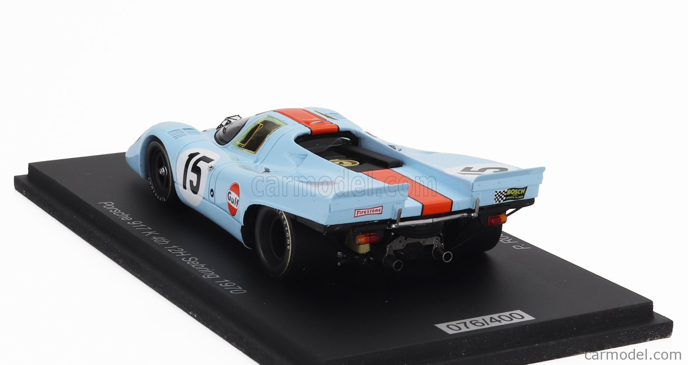 PORSCHE 917K du Team GULF-WYER 1/24ème Réf L744
