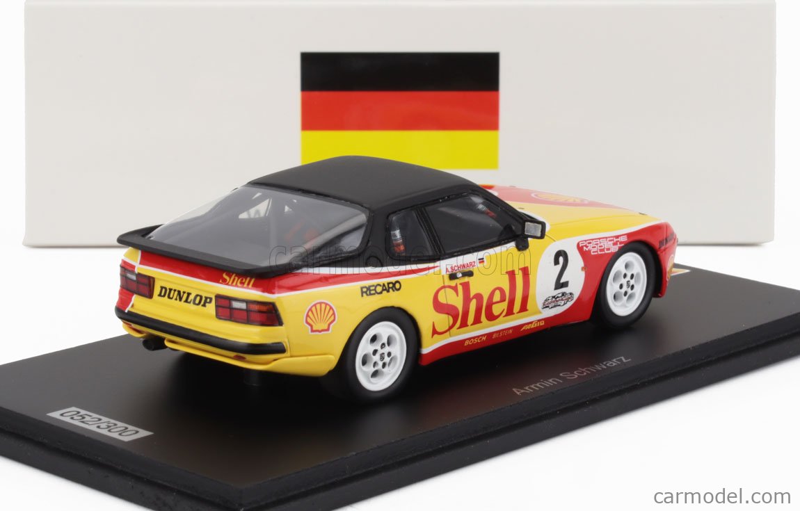 Shell 944 SPARK-MODEL SG623 Masstab: 1/43 | PORSCHE 944 TURBO N 16 SHELL TURBO ...