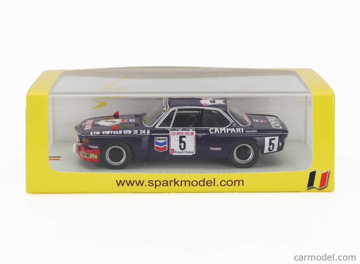 Schaalmodel Bmw 3.0 Csi No.14 10th 24h Spa 1974 H. De Fierlant - M