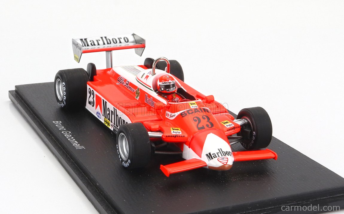 SPARK-MODEL S1791 Scale 1/43 | ALFA ROMEO 179 N 23 USA GP 1980 BRUNO ...