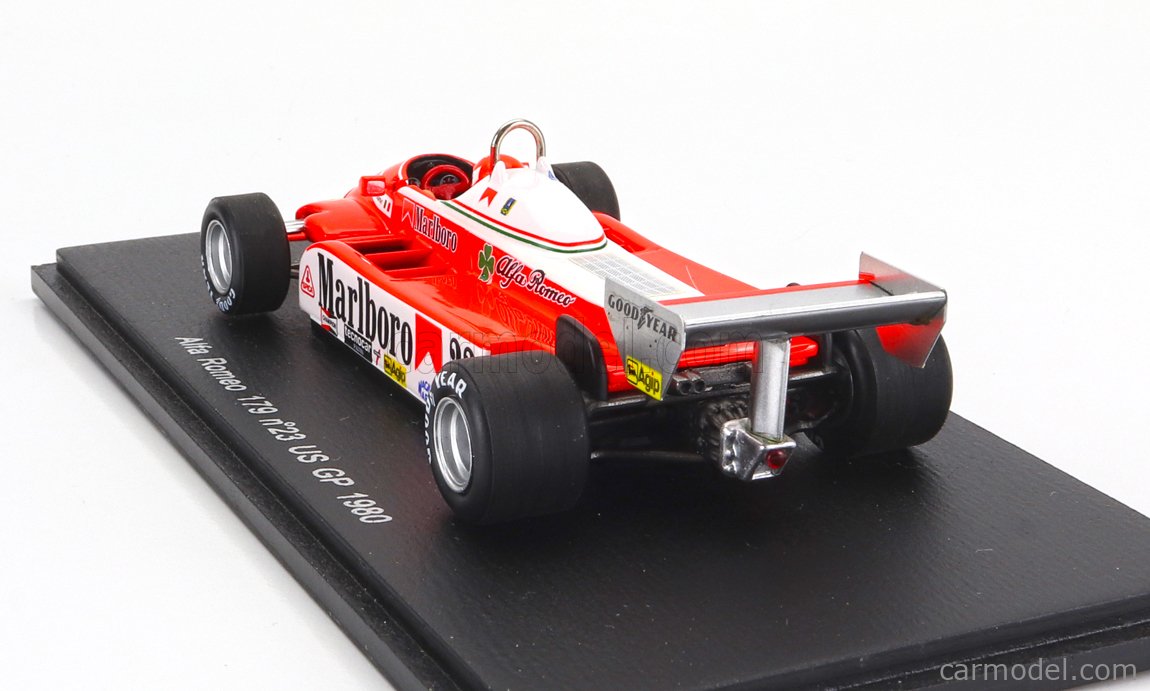 SPARK-MODEL S1791 Scale 1/43 | ALFA ROMEO 179 N 23 USA GP 1980 BRUNO ...