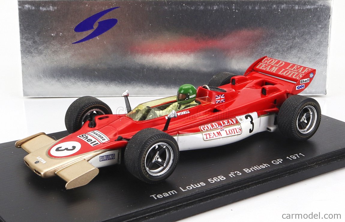 【高品質正規品】新品　1/43 Spark Team Lotus 56B Dutch GP 1971 スパークモデル レーシングカー