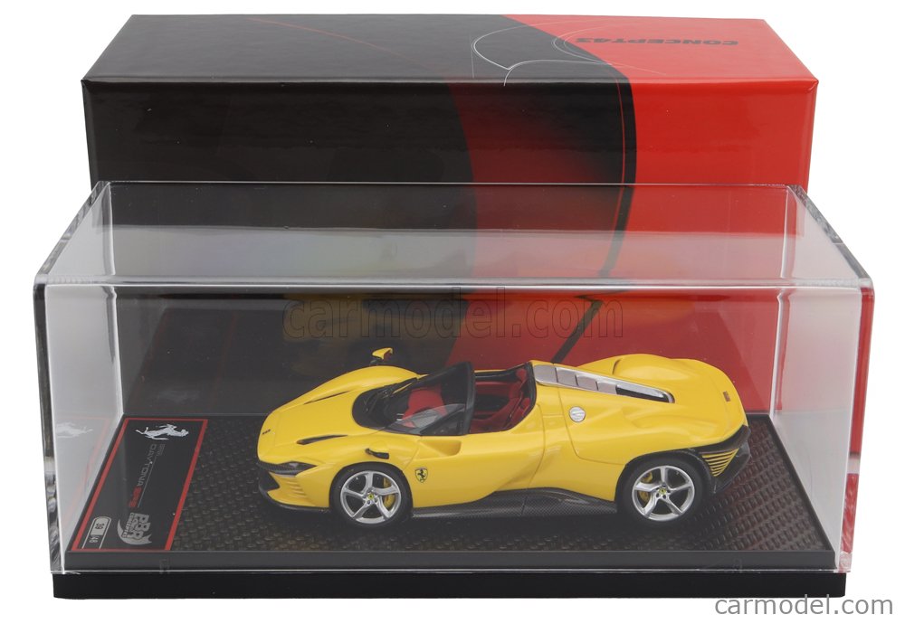 1:43 BBR FERRARI SP3 DAYTONA SÉRIE ICONA Toit Fermé C.LECLERC Noir Mat - Limité