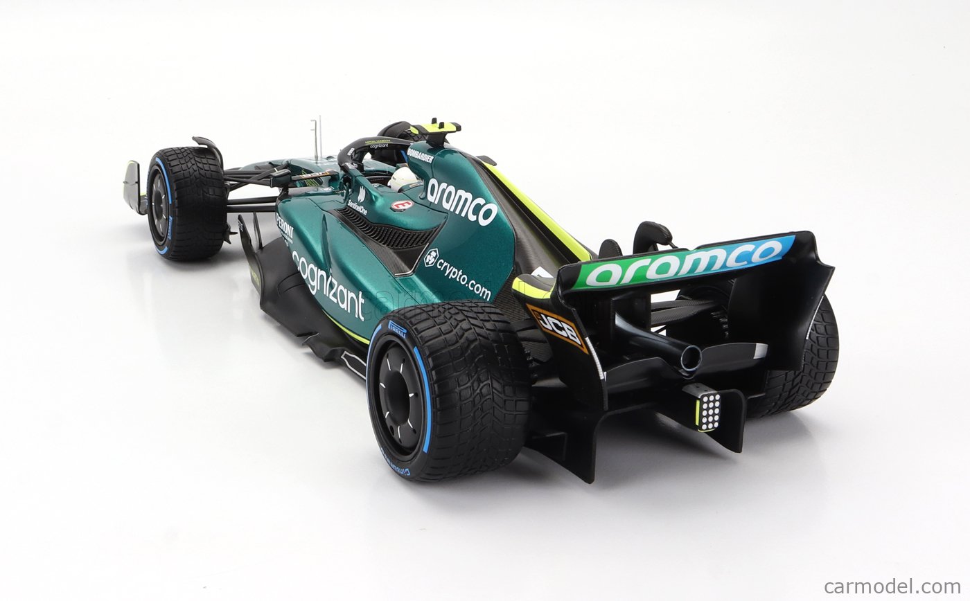 Modèle Réduit Aston Martin Aramco Cognizant Formula One Team Amr22 Sebastian Vettel Singapore Gp 2022