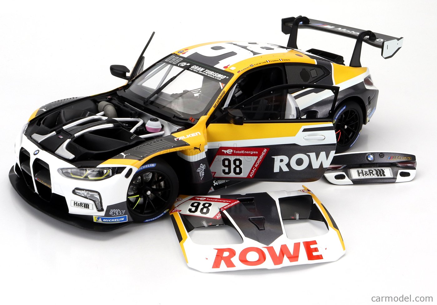 Modèle réduit Bmw - 4-series M4 Gt3 Team Rowe Racing N 11 3rd Fia Gt