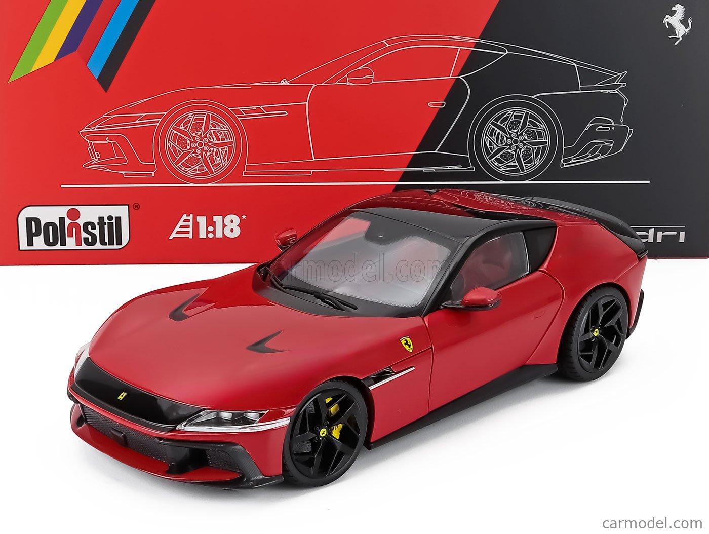 POLISTIL 18FE02010-HC Scale 1/18 | FERRARI 12CILINDRI 2024 - WITH