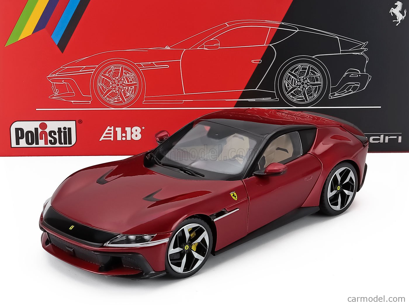 POLISTIL 18FE02011-HC Scale 1/18 | FERRARI 12CILINDRI 2024 - WITH