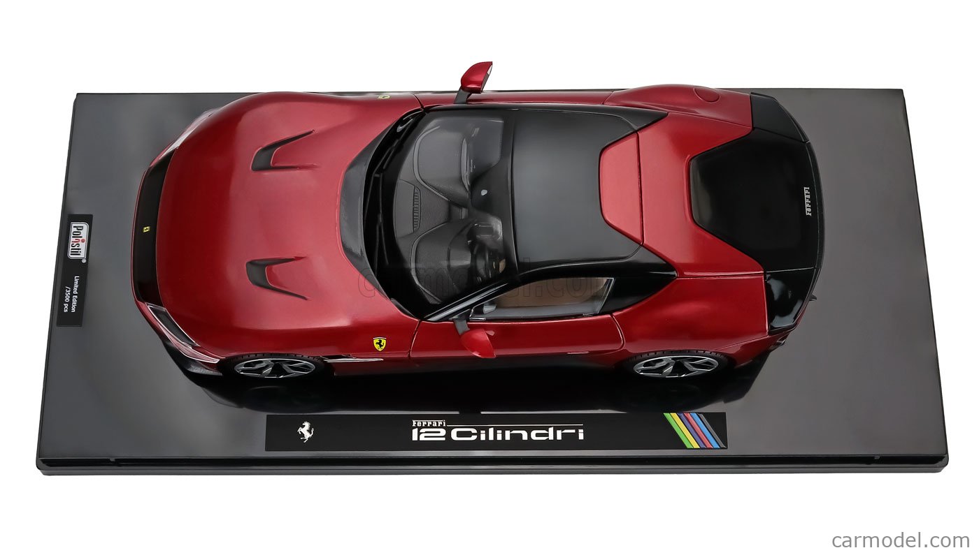 POLISTIL 18FE02011-HC Scale 1/18 | FERRARI 12CILINDRI 2024 - WITH