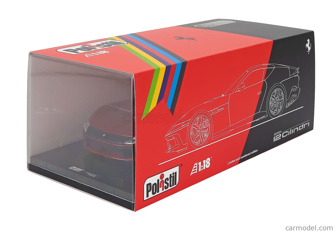 POLISTIL 18FE02011-HC Scale 1/18 | FERRARI 12CILINDRI 2024 - WITH