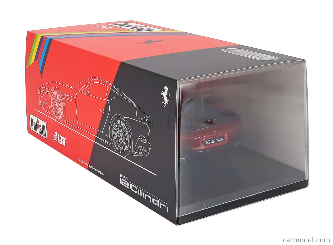 POLISTIL 18FE02011-HC Scale 1/18 | FERRARI 12CILINDRI 2024 - WITH