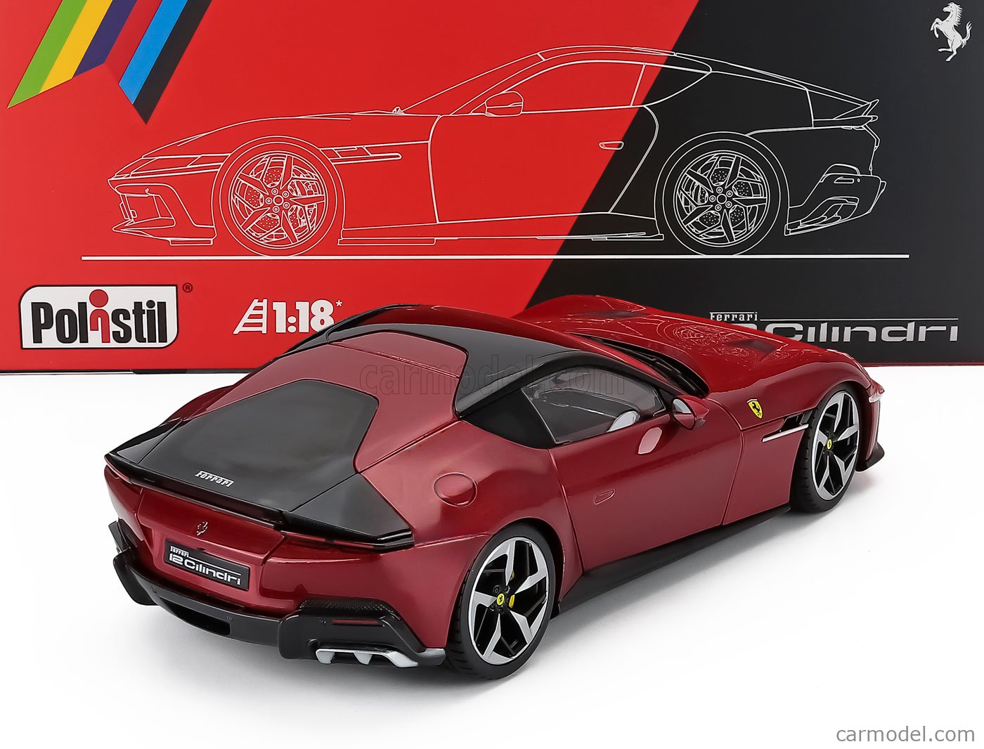 POLISTIL 18FE02011-HC Scale 1/18 | FERRARI 12CILINDRI 2024 - WITH
