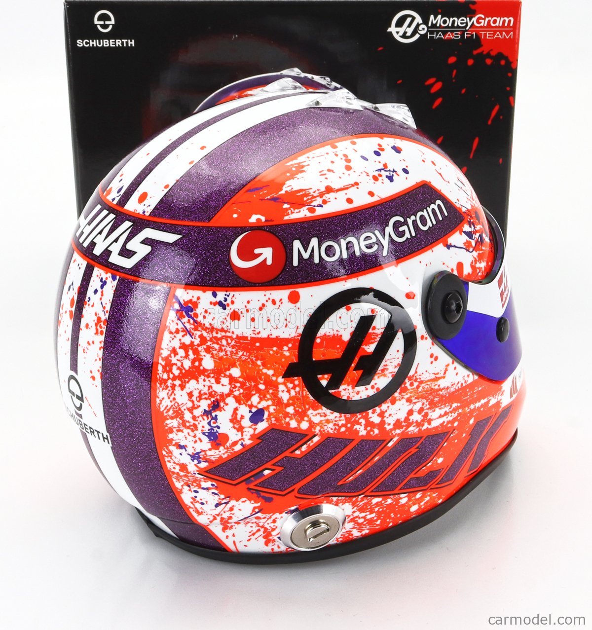 SCHUBERTH HELMET - CASCO HELMET F1 NICO HULKENBERG TEAM MONEYGRAM HAAS N 27  SEASON 2023