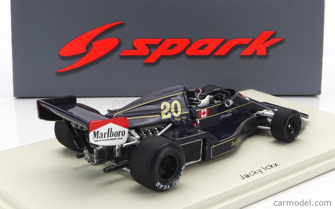 Spark 1/43 Williams FW20 N°20 GP Suède 1975 F1 Damien Magee - Miniature Neuve
