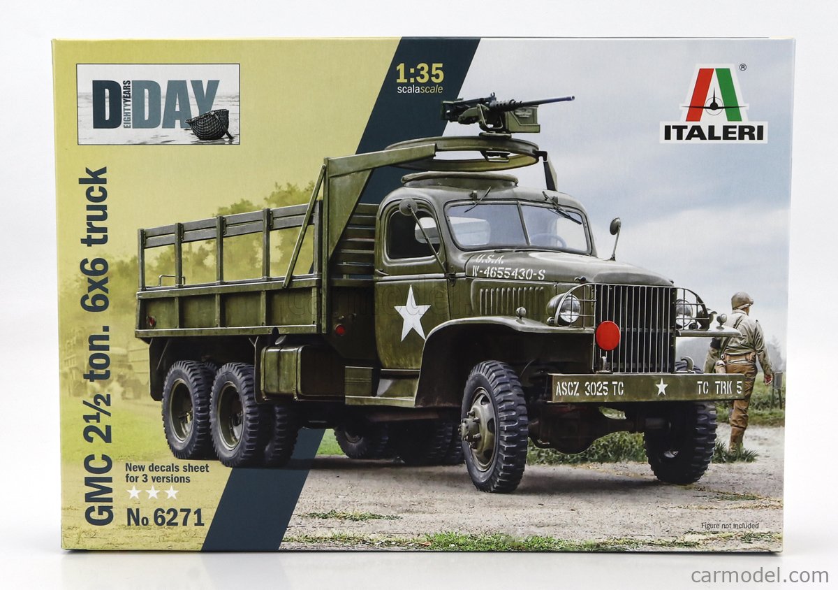 ITALERI IT6271 Scale 1/35 | GMC M16 TRUCK MILITARY 1944