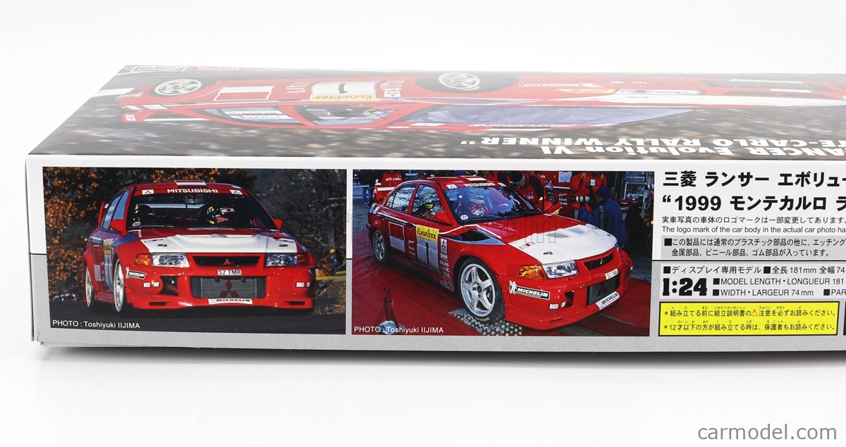 HASEGAWA 20666 Scale 1/24 | MITSUBISHI LANCER EVO VI N 1