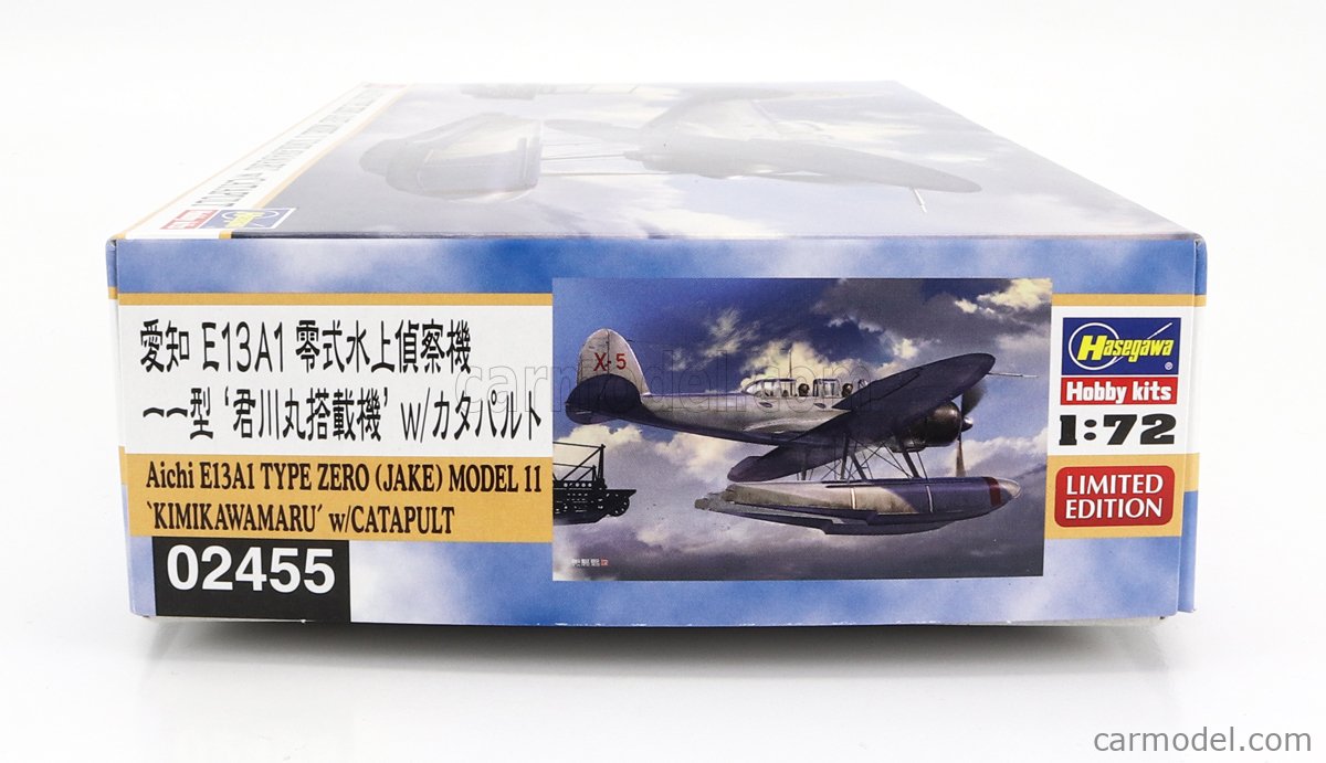 HASEGAWA 02455 Scale 1/72 | AICHI E13A1 TYPE ZERO JAKE MODEL 11 ...