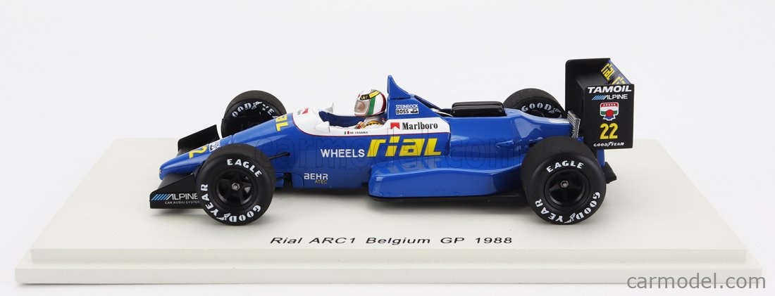 RIAL - F1 ARC1 N 22 BELGIUM GP 1988 ANDREA DE CESARIS