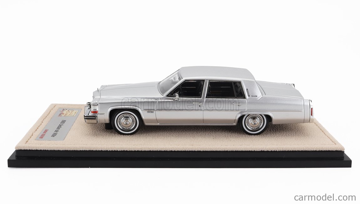 Miniature STAMP-MODELS 1/43 Cadillac Sedan De Ville 1983, Carmine Métallisé, Résine
