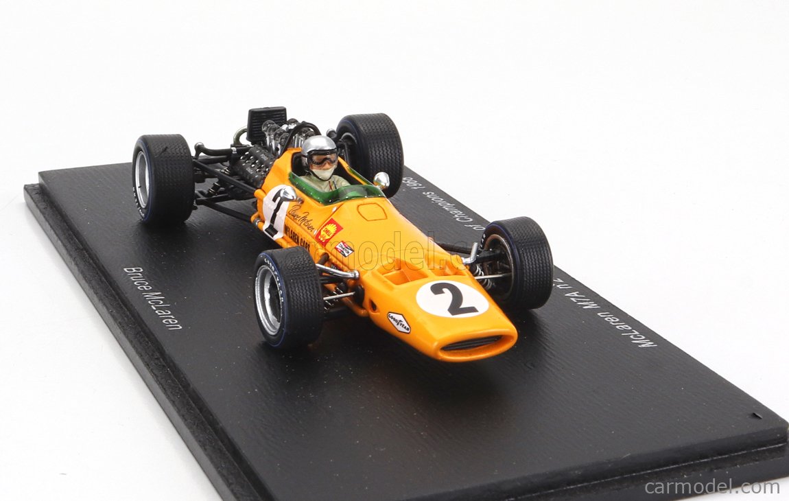 Dinky Toys 1/43 – F1 McLaren M7A N°2 – Modèle 1968 – Modifié – Sans Boîte