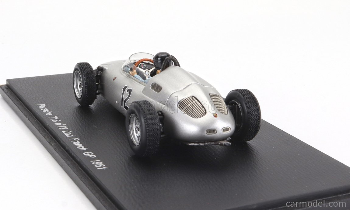 Spark 1/43 - S1865 - Porsche 718 #12 2nd French GP 1961 - Dan