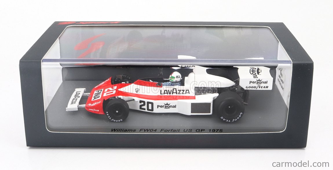Williams Ford FW 20 F1 Brésil 1975 Arturo Merzario Spark S7485