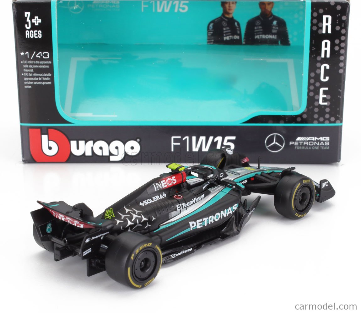 BURAGO 18-38208-H Scale 1/43 | MERCEDES GP F1 W15 EQ