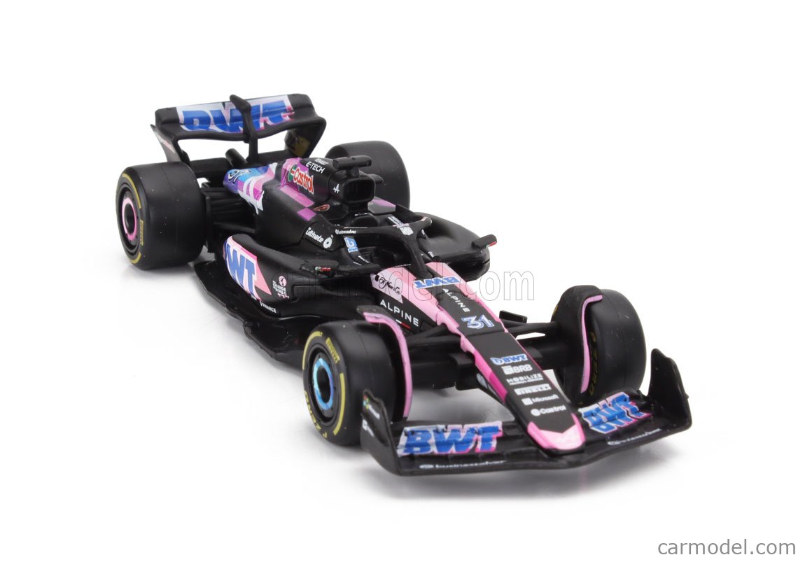 BURAGO 18-38219-O Scale 1/43 | ALPINE F1 A524 TEAM BWT
