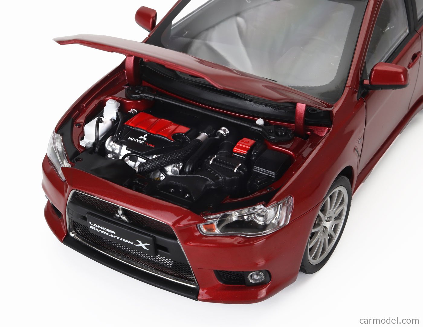 SUN-STAR 05822 Scale 1/18 | MITSUBISHI LANCER EVO X 2007 RED MET
