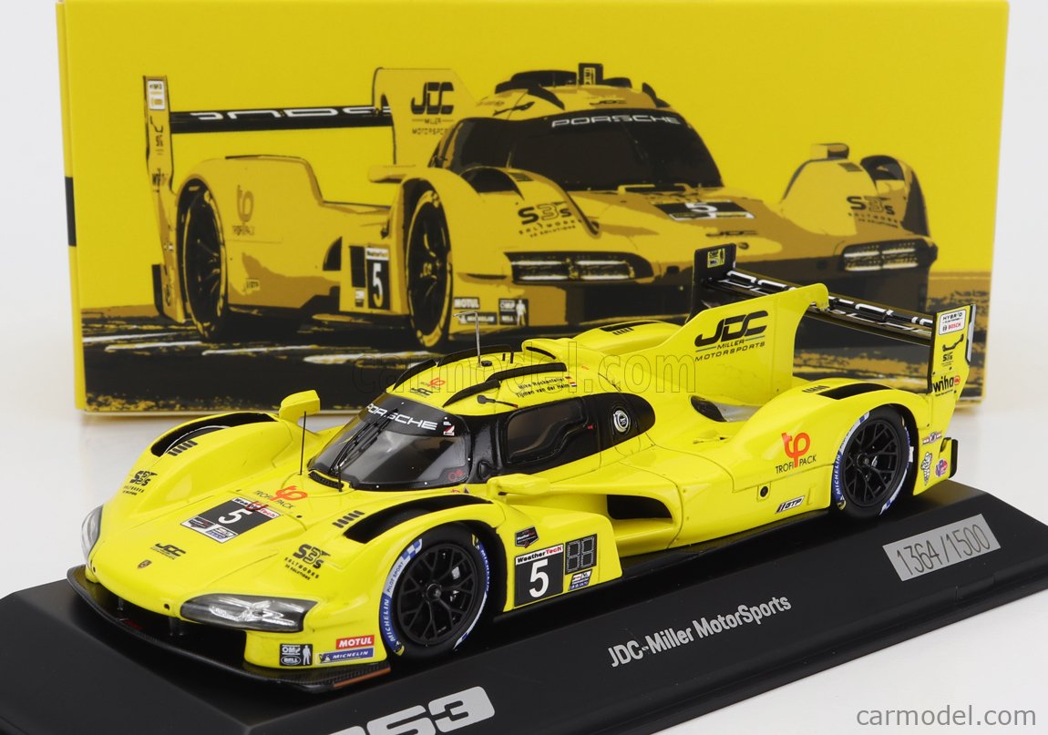 1:43 SPARK 2023 PORSCHE 963 #5 JDC-Miller Motorsport IMSA LE