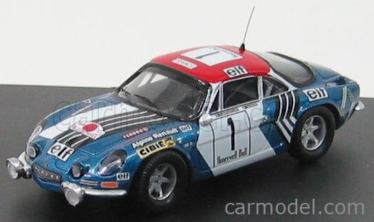 Alpine Renault A110 - Bernard Darniche : Alain Mahe - Rallye Du Maroc 1973 02