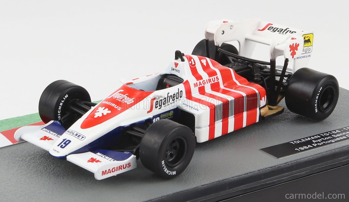 Altaya 1:43 Ayrton Senna Toleman TG183B #19 Brazil GP